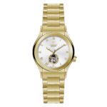 ساعت زنانه ویولت اتوماتیک طلائی صفحه سیلور 0563