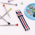 بند برزنتی نیتو طرحدار قرمز سرمه ای سفید