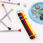 بند برزنتی نیتو طرحدار قرمز زرد مشکی