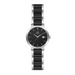 ساعت زنانه سرامیکی مارون مدل 77431 سیلور مشکی