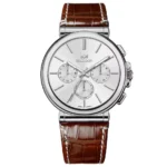 ساعت مردانه مارون مدل 77441 قهوه ای نقره ای