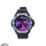ساعت مردانه مکس فورت مدل mx8068 مشکی آبی