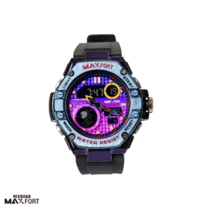 ساعت مردانه مکس فورت مدل mx8068 مشکی آبی