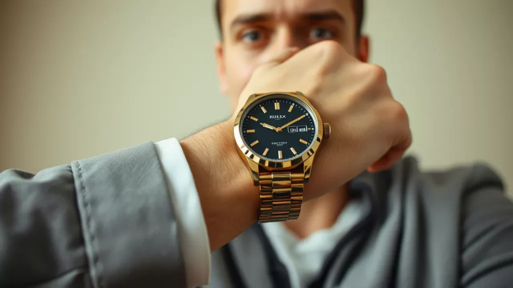 برعکس بستن ساعت مچی