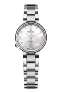 ساعت اورینتال زنانه مدلO.SH217L-0088 صفحه سفید