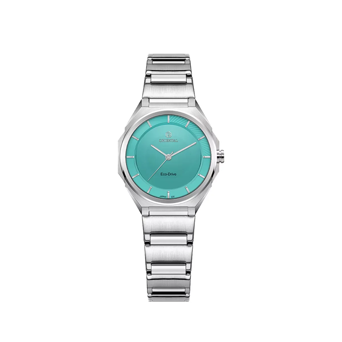 ساعت اورینتال زنانه استیل صفحه تیفانی مدلO.SH220L-0109