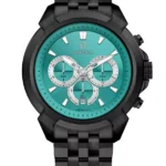 ساعت اورینتال مردانه فلزی دودی صفحه تیفانی مدل O.SH211G-0203