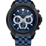 ساعت اورینتال مردانه فلزی سرمه ای صفحه سرمه ای مدل O.SH211G-0079