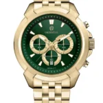 ساعت اورینتال مردانه فلزی طلایی صفحه سبزمدل O.SH211G-0042