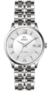 ساعت مردانه انزو استیل سیلور مدل EC-2176AEG