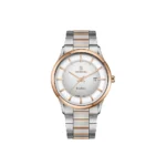 ساعت اورینتال مردانه استیل سیلور رزگلد صفحه سیلور مدل O.SH210G-0006