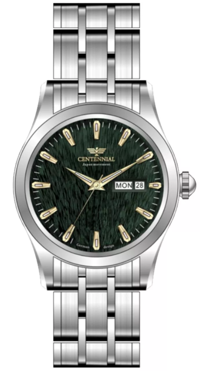 ساعت زنانه سنتنیال استیل سیلور صفحه سبزمدل97 ساعت زنانه سنتنیال استیل سیلور صفحه سبزمدل97
