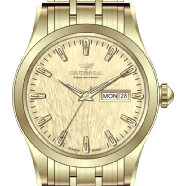 ساعت زنانه سنتنیال استیل طلایی مدل103