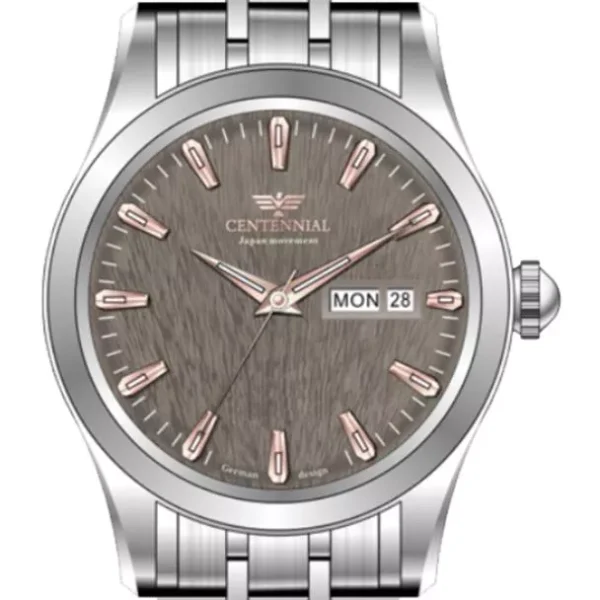 ساعت زنانه سنتنیال سیلور صفحه کافی مدل95