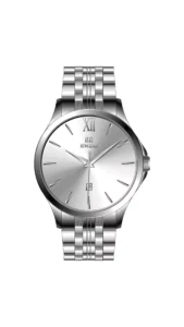 ساعت مردانه انزو استیل سیلور مدل EC-614AEL