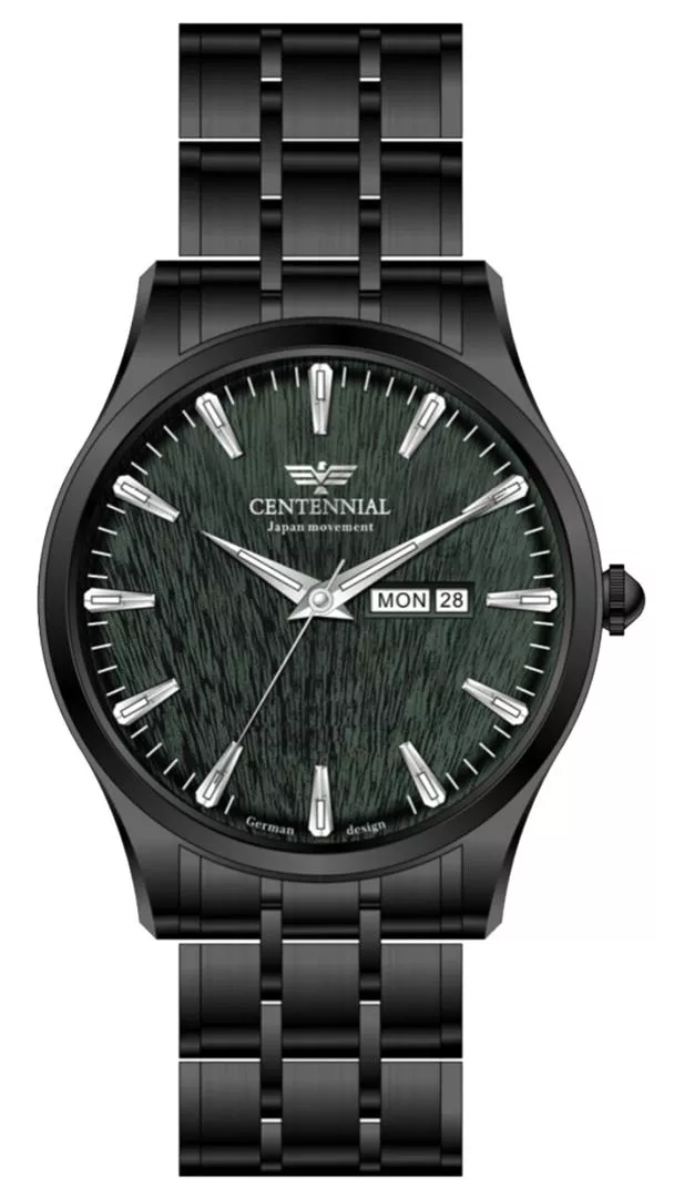 ساعت مردانه سنتنیال استیل دودی صفحه سبزمدل137 ساعت مردانه سنتنیال استیل دودی صفحه سبزمدل137