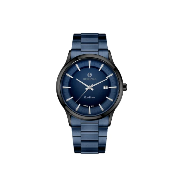 ست ساعت اورینتال زنانه ومردانه آبی مدل O.SH210L-0079