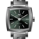 ساعت زنانه سنتنیال استیل ذغالی صفحه سبز مدل 22