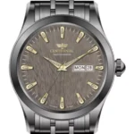 ساعت زنانه سنتنیال استیل ذغالی صفحه کافی مدل 109