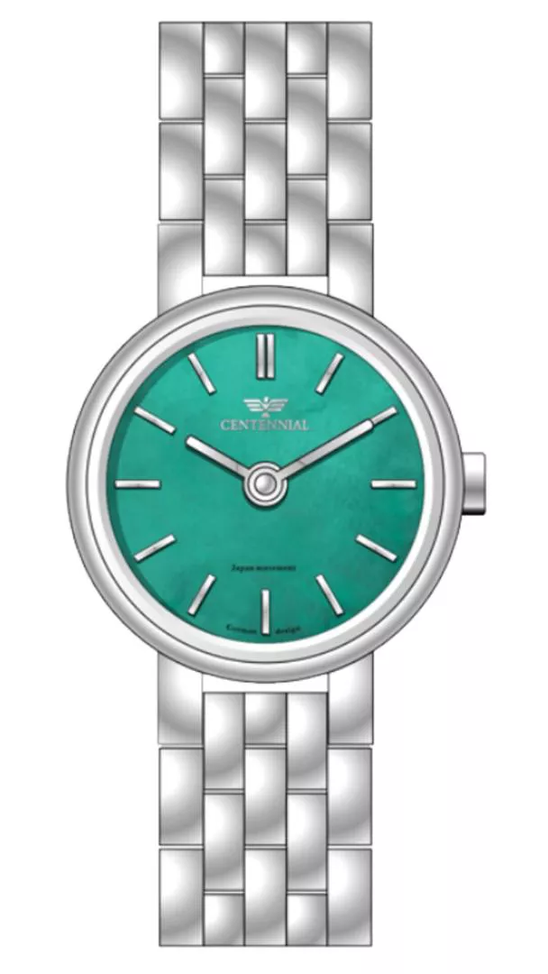 ساعت زنانه سنتنیال استیل سیلور صفحه تیفانی مدل 29 ساعت زنانه سنتنیال استیل سیلور صفحه تیفانی مدل 29