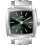 ساعت زنانه سنتنیال استیل سیلور صفحه سبز مدل 04