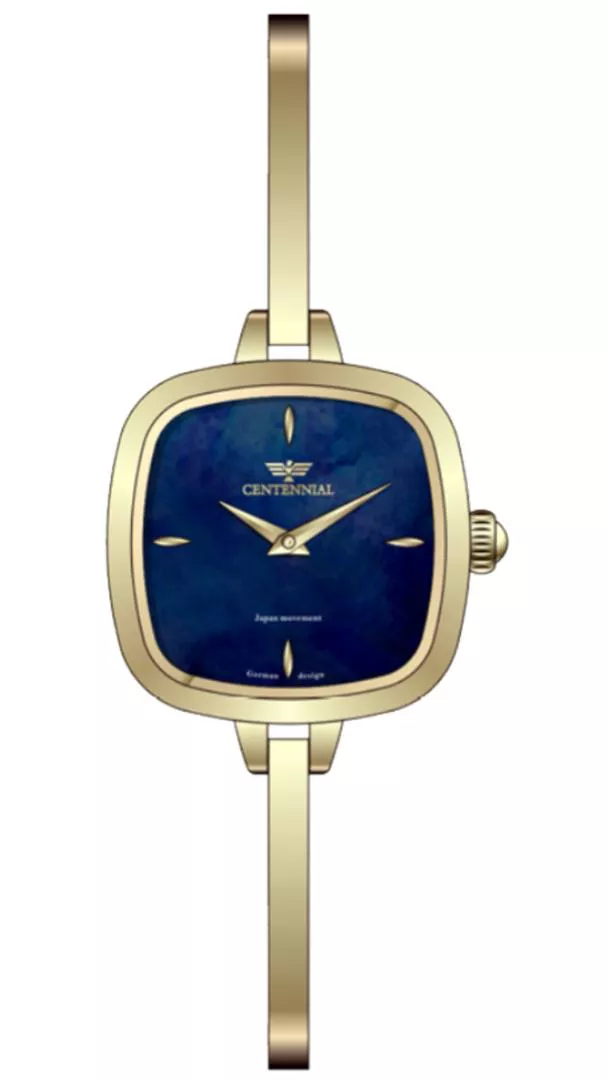 ساعت زنانه سنتنیال استیل طلایی صفحه سرمه ای مدل58 ساعت زنانه سنتنیال استیل طلایی صفحه سرمه ای مدل58