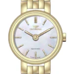 ساعت زنانه سنتنیال استیل طلایی صفحه سیلور مدل 33