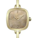 ساعت زنانه سنتنیال استیل طلایی صفحه کافی مدل57