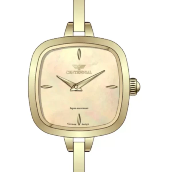 ساعت زنانه سنتنیال استیل طلایی مدل61