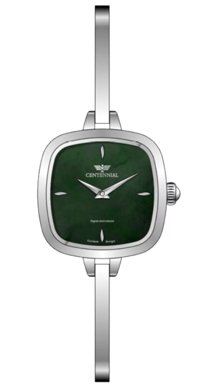 ساعت زنانه سنتنیال سیلور صفحه سبز مدل50 ساعت زنانه سنتنیال سیلور صفحه سبز مدل50