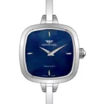 ساعت زنانه سنتنیال سیلور صفحه سرمه ای مدل49