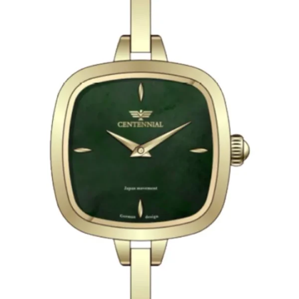 ساعت زنانه سنتنیال طلایی صفحه سبزمدل60