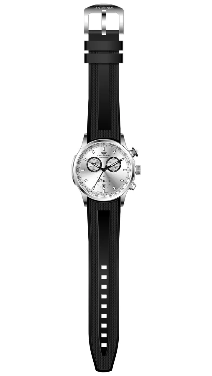 ساعت مردانه سنتنیال مشکی صفحه سیلور مدل 138 ساعت مردانه سنتنیال مشکی صفحه سیلور مدل 138