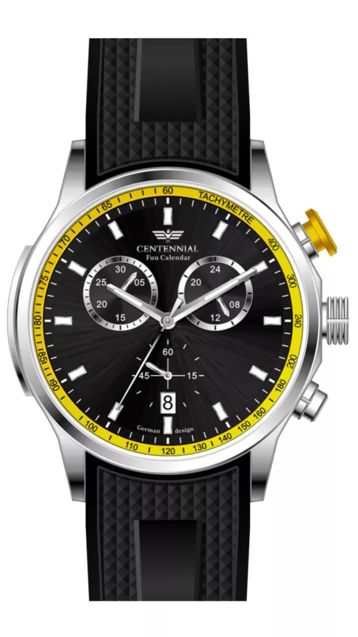 ساعت مردانه سنتنیال مشکی مدل 143 ساعت مردانه سنتنیال مشکی مدل 143