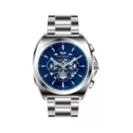 ساعت مردانه استیل سنتنیال سیلور صفحه آبی رفرنس 2255