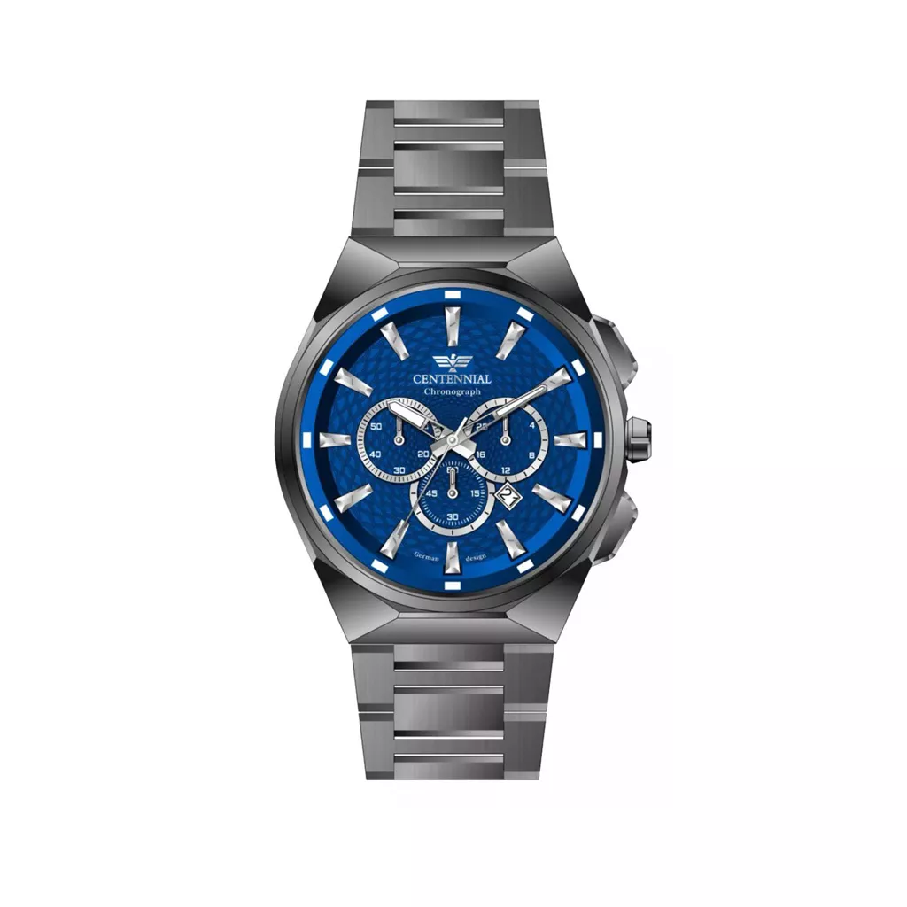 ساعت مردانه سنتنیال ذغالی صفحه آبی رفرنس 2254 مدل 81 ساعت مردانه سنتنیال ذغالی صفحه آبی رفرنس 2254 مدل 81