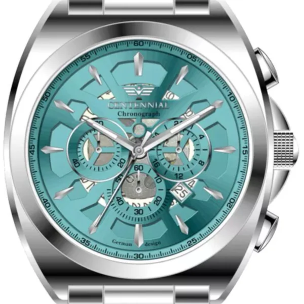 ساعت مردانه سنتنیال سیلور صفحه تیفانی مدل 189