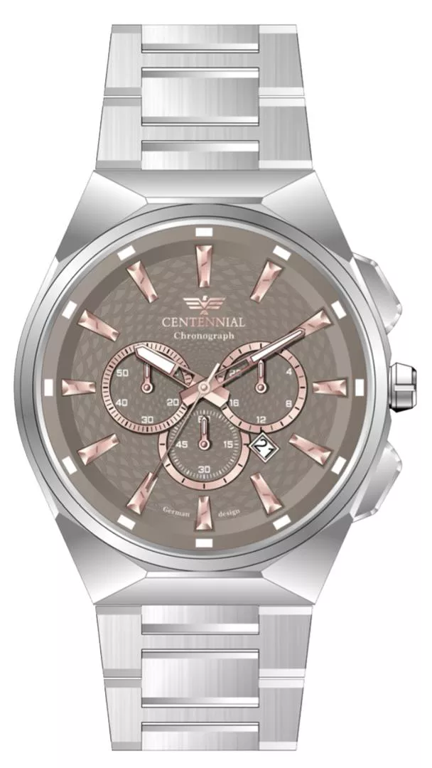 ساعت مردانه سنتنیال سیلور صفحه کافی مدل 69 ساعت مردانه سنتنیال سیلور صفحه کافی مدل 69