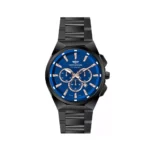 ساعت مردانه سنتنیال مشکی صفحه آبی رفرنس 2254 مدل 88