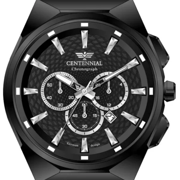 ساعت مردانه سنتنیال مشکی مدل 87