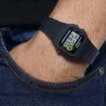 ساعت مردانه کاسیو مشکی مدل Casio F-94WA-8HDG