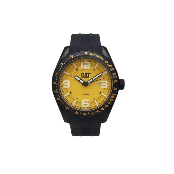 ساعت مردانه سلیکونی مشکی کاتر پیلار مدل LQ.161.21.732