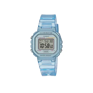 ساعت بچگانه چند ضلعی آبی کاسیو مدل LA-20WHS-2ADF