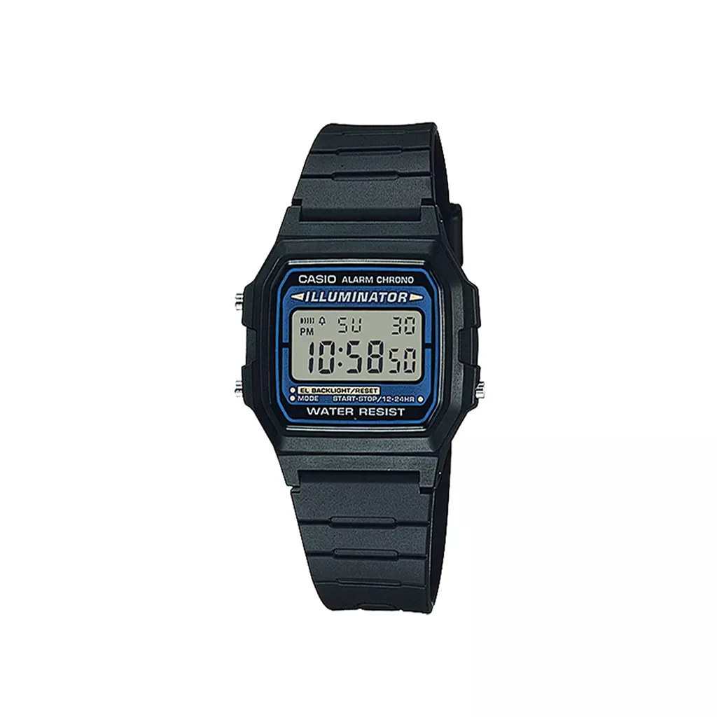 ساعت مردانه مربع مشکی کاسیو مدل 105W-1ADF