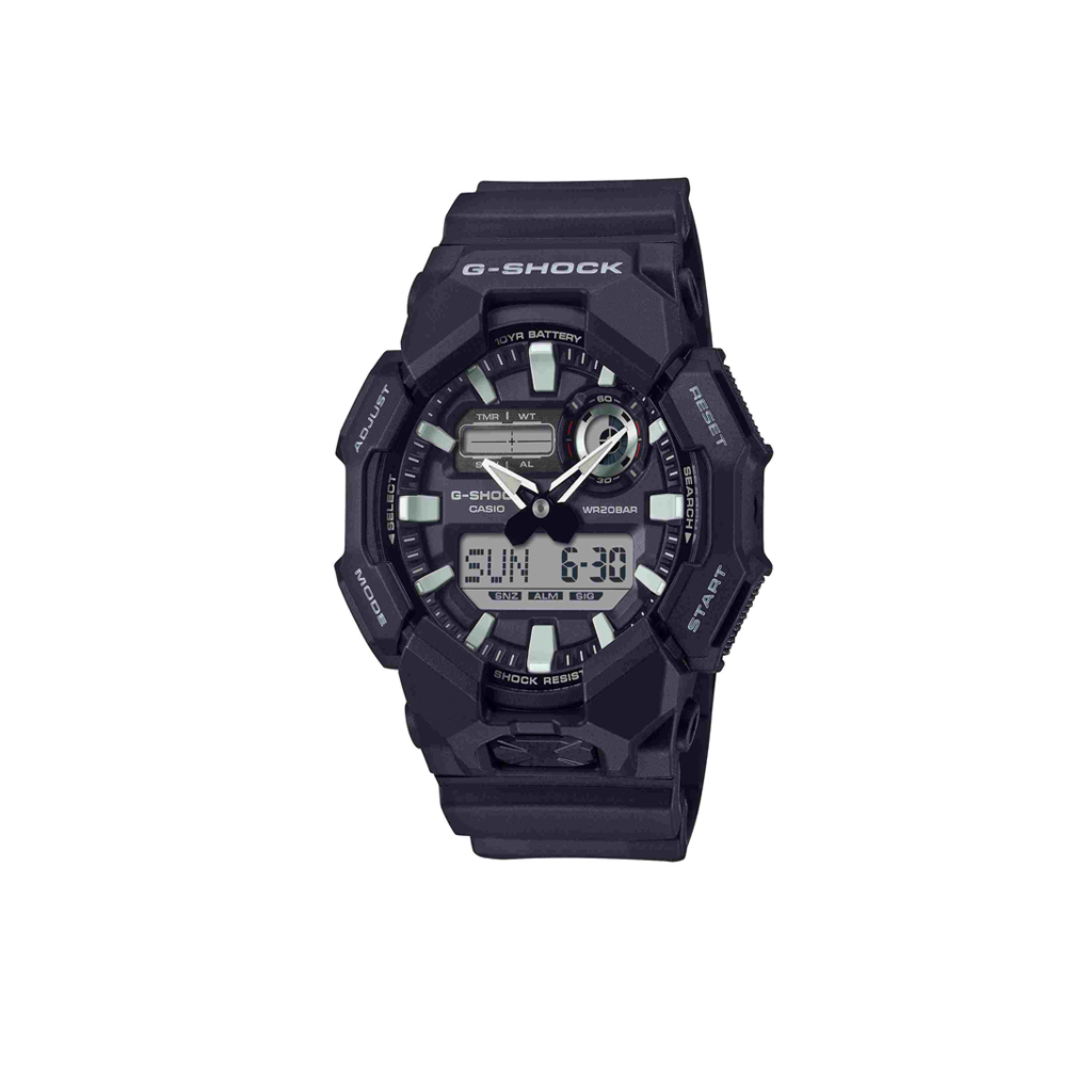 ساعت مردانه مشکی کاسیو مدل GA-010-1ADR